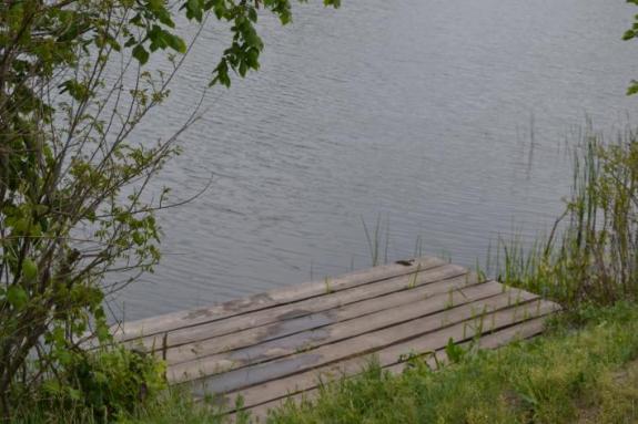 Вымостка на озере Осовом возле с. Крещатик Черкасский район, Черкасская область