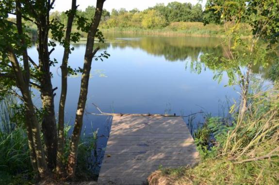 Летняя суточная рыбалка на озере "Осове" (Озеро "Осове" ("Исаево") возле с. Крещатик, Черкасский район), фото